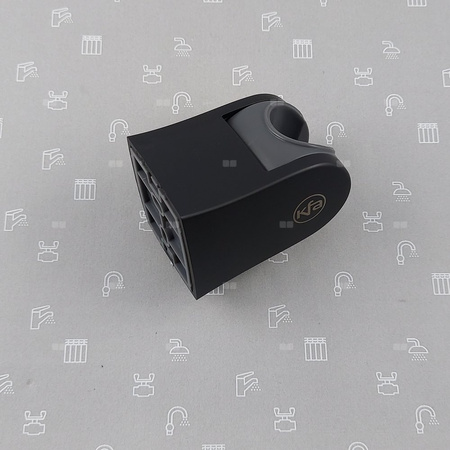 Uchwyt punktowy rączki natrysku MOZA BLACK