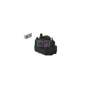 Przepompownia Aqualift F XL Duo, 1500W-S3, 400V, 200L, z zasuwą odcinającą z PE