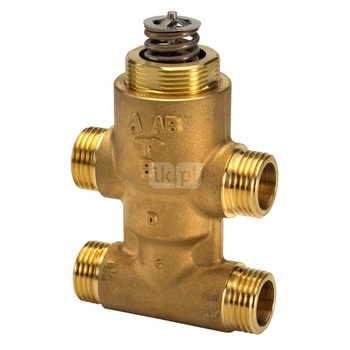 Zawór regulacyjny VZ 4 PN16 15/0,63 4-drogowy, grzybkowy, króćce gładkie