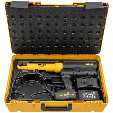 REMS Akku-Press 45kN 22V ACC B-P XL-Boxx +Aku. 5,0 Ah