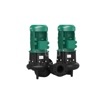 Pompa obiegowa WILO CronoTwin-DL 150/250-15/4-S1 typu in-line z silnikiem znormalizowanym 50 Hz, moc silnika 15kW 29.8 A 1450 obr/min, wlot Kołnierz DN 150