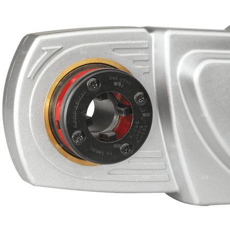 SUPERTRONIC 2000 E z imadłem, z głowicami BSPT R 1/2'' - 3/4'' - 1'' - 1 1/4'' - 1 1/2'' - 2'', z adaptorem ROFIX, bez akumulatora i ładowarki AMP