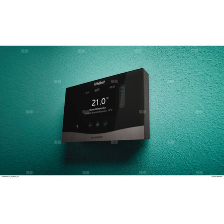 VR 92 fZdalne sterowanie do regulatora sensoCOMFORT 720 f, ze złączem eBUS, z wyświetlaczem dotykowymi zegarem programującym ty