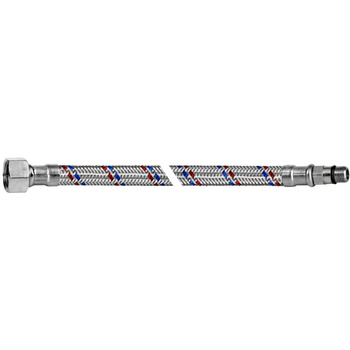 QIK Wąż elastyczny w oplocie INOX 1/2 X M10 35 KR