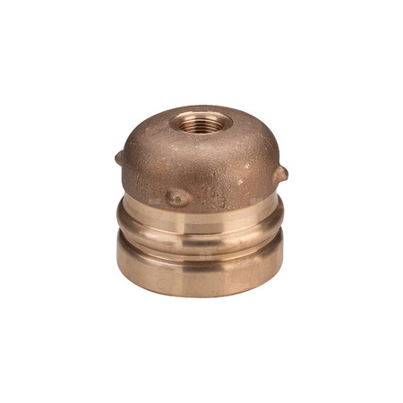 Zaślepka brąz VIEGA 2256XL 3/4'' fi 108 mm mz, z odpowietrznikiem