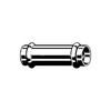Mufa Prestabo VIEGA 11155 jednoczęściowy, stal (ocynk galwaniczny/elektrolityczny) / stal (ocynk galwaniczny/elektrolityczny), 76.1 mm x 42 mm (mz x mz), 121 mm