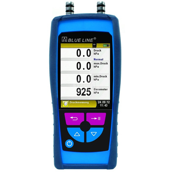 Manometr elektroniczny AFRISO S4610 ST 1000Pa, z wyświetlaczem, z przewodami pomiarowymi