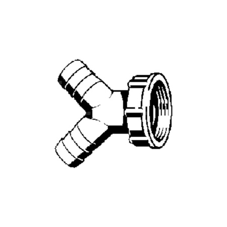 Złącze do podłączenia węża VIEGA 79685 tworzywo sztuczne, fi 20–24 45' Gwint wewnętrzny 1''