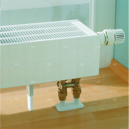 Konwektor Kermi V-Kon S Typ33 BH210x194x1400mm QN2005, weiß, 6 bar, o. Abd., Vent. re