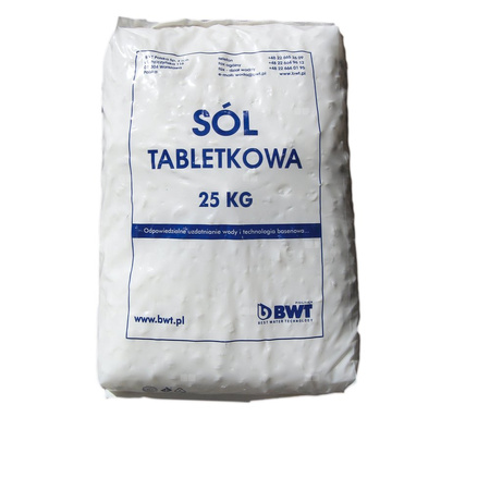 Sól pastylkowa do regeneracji (opak. 25 kg)
