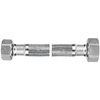 Wąż przyłączeniowy elastyczny FERRO z oplotem (stal), GW x GW, 3/4'' x 3/4'', długość 30 mm