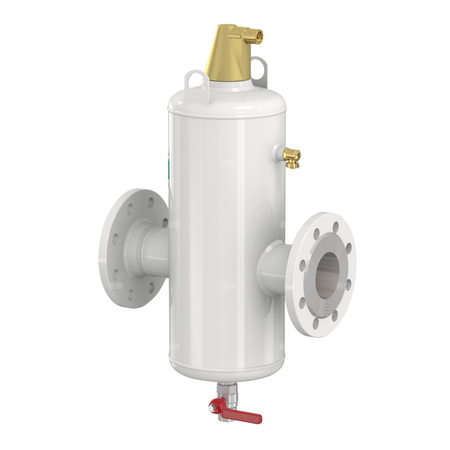 Wilo-Voda Air/Dirt 125F(PN 10) Separator powietrza i osadu