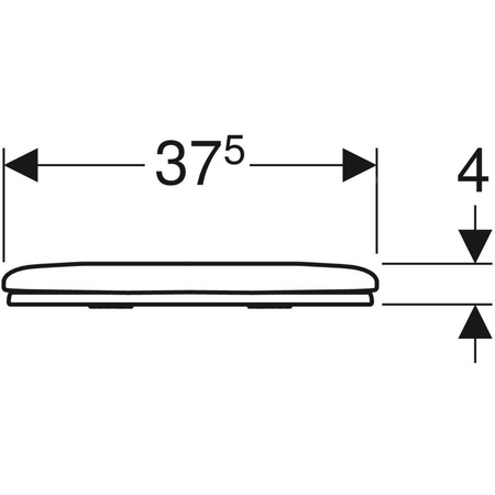 Deska sedesowa Koło Idol, mocowanie od góry