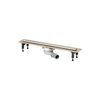 Odpływ prysznicowy prostokątny VIEGA 498320, 900 x 150 x 121 mm, dł: 820 mm, szer: 50 mm, z syfonem