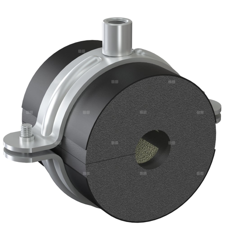 Obejma mocująca chłodu NICZUK L6 25 mm gr. izol. 30mm (ocynk galwaniczny)