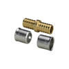 Złącze zaciskowe VIEGA 22768 trzyczęściowy, brąz / brąz, 12 mm (pz x pz), 34 mm