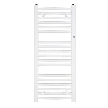 Grzejnik drabinkowy INSTAL-PROJEKT OMEGA R, wym. 915 x 400 mm, kolor biały/white silk, moc 360W