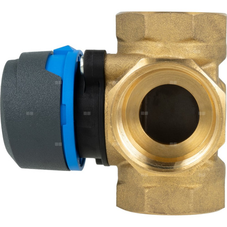 Zestaw regulacyjny ProClick: 4-drogowy obrotowy zawór mieszający ARV 485 ProClick, DN32, Rp1 1/4'', Kvs 18 m3/h + siłownik elektryczny ARM 343 ProClick