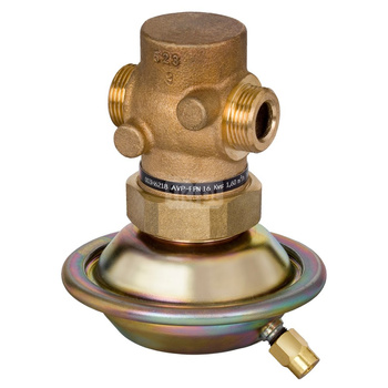 Regulator różnicy ciśnień AVP-F, PN 16, DN 15, 4.00 m³/h, 0.50 bar - 0.50 bar, Gwint zewnętrzny, G 3/4 A