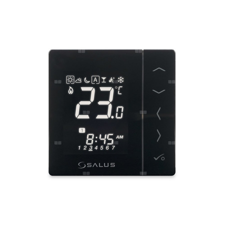 Regulator temperatury SALUS VS30B, montaż podtynkowy