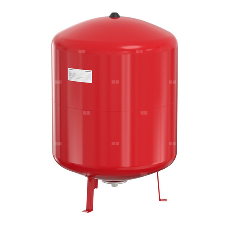 Naczynie wzbiorcze stojące FLAMCO MEIBES Contraflex, pojemność 150 l 2.5-, 6 bar / 120'C fi1'', kolor czerwony, do instalacji chłodn.C.O.