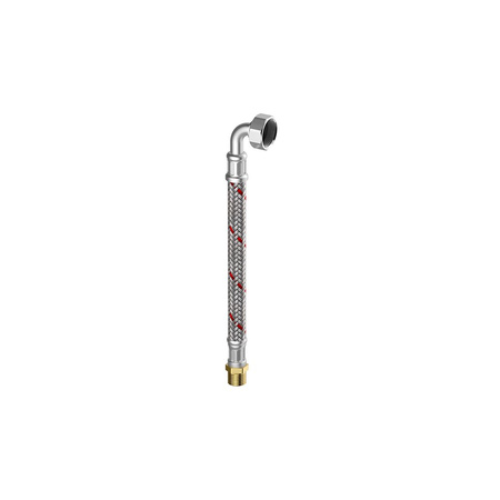Wąż elastyczny przyłączeniowy FLAMCO MEIBES, 1' (25) x 25 mm x 1' (25), dł. 1000 mm, GZ x GW z oplotem
