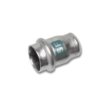 Zaślepka stal nierdzewna SANHA NiroSan SF fi 42 mm