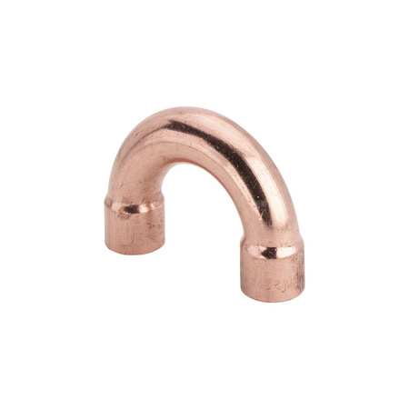 Łuk 180' VIEGA 95060 jednoczęściowy, Cu / Cu, 22 mm (lw x gw), (głębokość: 32 mm)