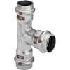 Trójnik VIEGA 1718 stal szlachetna 28 mm x 22 mm x 22 mm (mw x mw x mw)