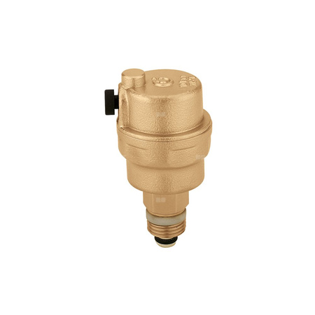 ROBOCAL - Odpowietrznik automatyczny z zaworem stopowym 3/8" GZ. Upust poziomy