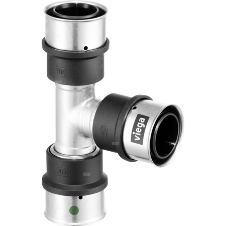 Trójnik VIEGA 6718 stal nierdzewna 25 mm x 25 mm x 20 mm (mz x mz x mz)
