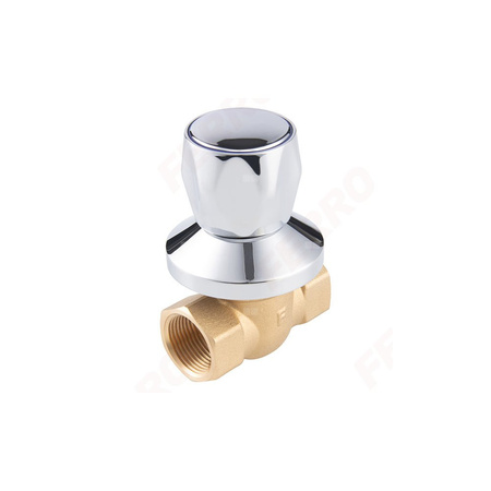 Zawór kulowy FERRO F-POWER 3/4'' GW, uchwyt: pokrętło