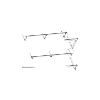 Uchwyt korekcyjny KS2600-15-1H-H500