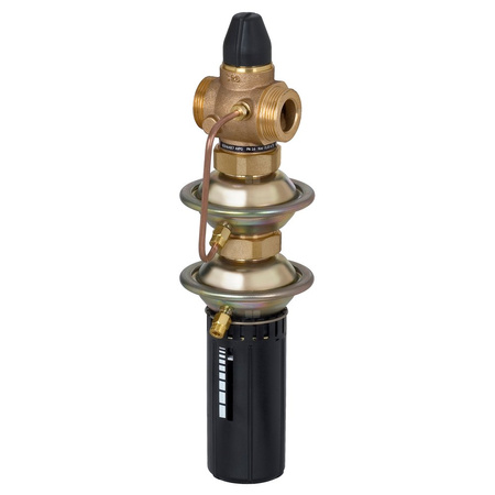 Regulator różnicy ciśnień z ograniczeniem przepływu AVPQ PN16 32/10 01-05/02 gw. pow.