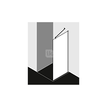 Ściana boczna prysznicowa KERMI CADA XS TWF SWS ESG Clean 1200 mm x 2000 mm