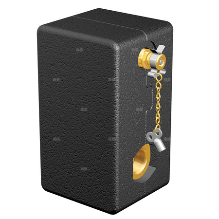 Separator powietrza FLAMCO MEIBES Flamcovent Solar, do C.O., do instalacji solarnych, do klimatyzacji, 10 bar / 200'C, 3/4'' (GW gazowy walcowy), absorbcyjny