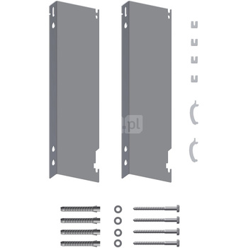 Wieszak kątowy do grz. higienicznycho wysokości 900 mm