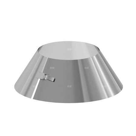 Kołnierz przeciwdeszczowy fi 80 mm RICOM ENERGY WP S304 stal nierdzewna