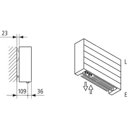 Grzejnik płytowy typ 22 KERMI HHN wym. 840 x 1200 mm, kolor biały, moc 2162 W