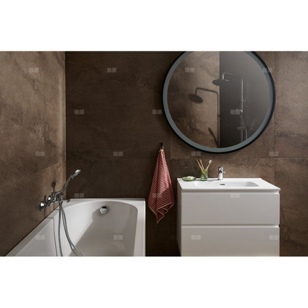 MORRIS DESZCZOWNIA Z BATERIĄ NATRYSKOWĄ, CHROM