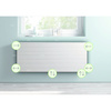 Grzejnik Kermi® Line Vplus T11 755x61x800mm QN862,biały,10bar,z osłony