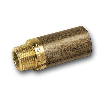 Przedłużka SANHA PURAFIT, brąz, 1 1/4'' (GW x GZ), 30 mm