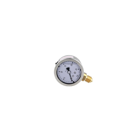Manometr z rurką Bourdona AFRISO RF glicerynowy 0/25 bar G1/4B radialne fi 50 mm, kl. 1.6%
