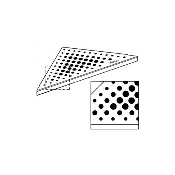 Ruszt do odpływu prysznicowego Stal nierdzewna VIEGA 497241