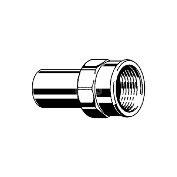 Element wsuwany Sanpress VIEGA 22121 jednoczęściowy, brąz / brąz, 28 mm, 1'' (kw x gw), 51 mm