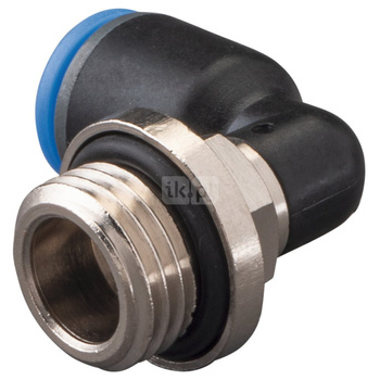 Złącze wtykowe 90' AG 1/4'' x 6 mm