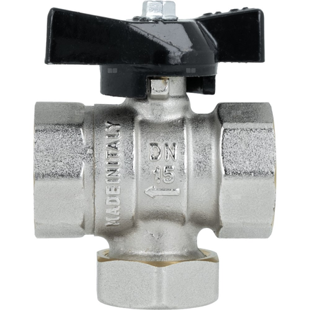 Zawór kulowy z filtrem siatkowym i magnesem BFV, GW G3/4''