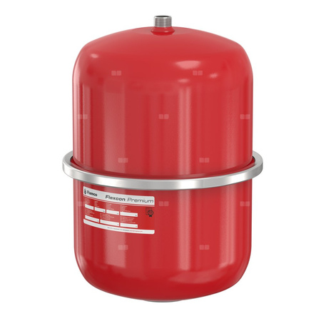 Naczynie wzbiorcze wiszące FLAMCO MEIBES Flexcon Premium, pojemność 18 l 0.5-, 6 bar / 120'C fi3/4'', kolor czerwony, do instalacji chłodn.C.O.
