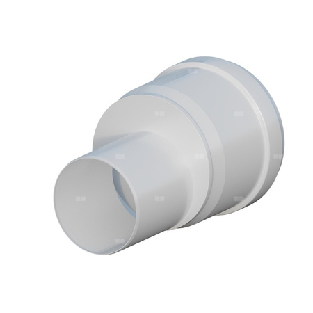 PP Redukcja mimośrodowa DN100-160mm z uszczelką [EPDM]