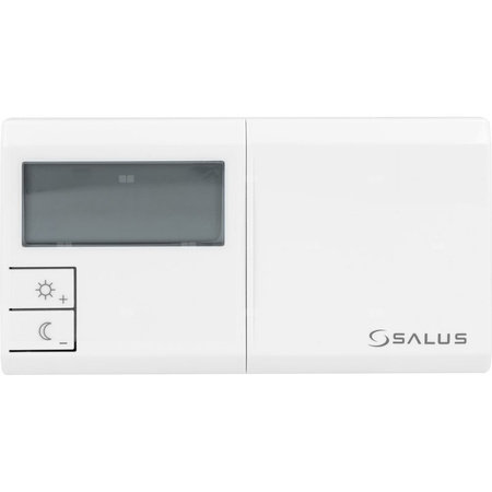 Temostat pokojowy dwużyłowe SALUS 091FLV2, kolor biały 230 V z wyświetlaczem